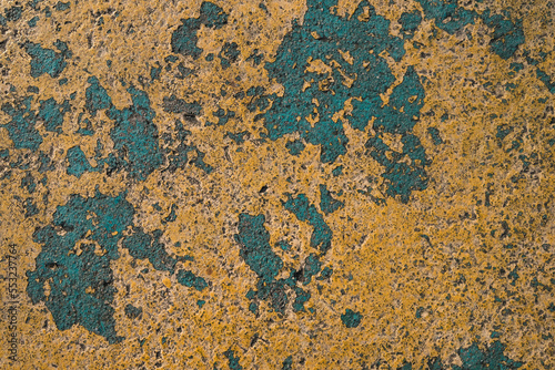 colorful concrete texture with scratches and cracks in the style