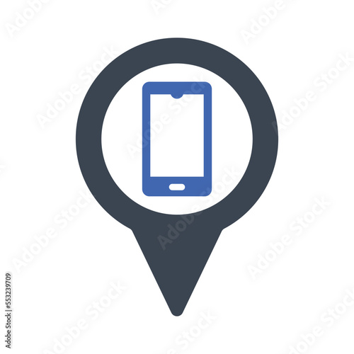 Phone location icon