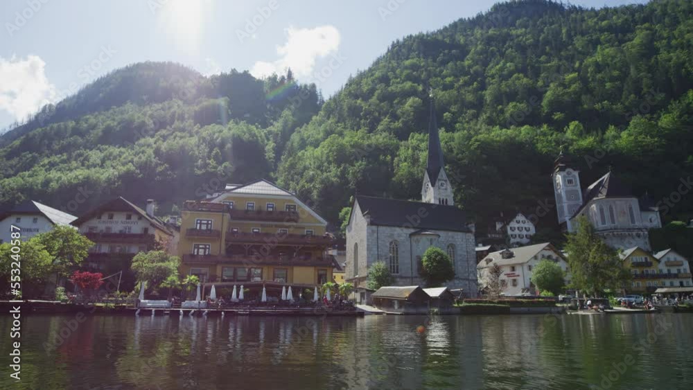 Churches in Hallstatt, Austria Churches in Hallstatt, Austria