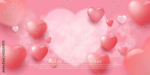 Valentine's day background design