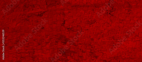 Red texture background, red grunge. Red wall abstract background texture