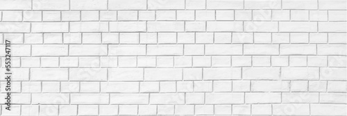 White brick wall may used as background. Modern white brick wall texture background for wallpaper and graphic web design.