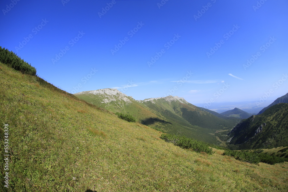 Tatry Bielskie, Slovakia, Summer Tatra mountains