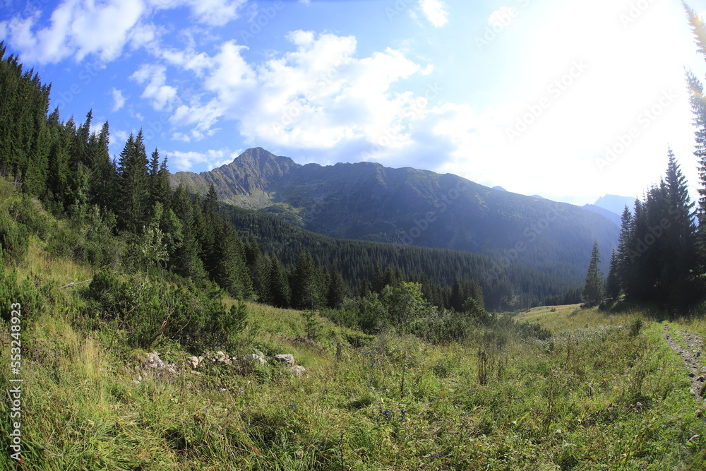 Tatra mountains in the summer, Bielskie tatry