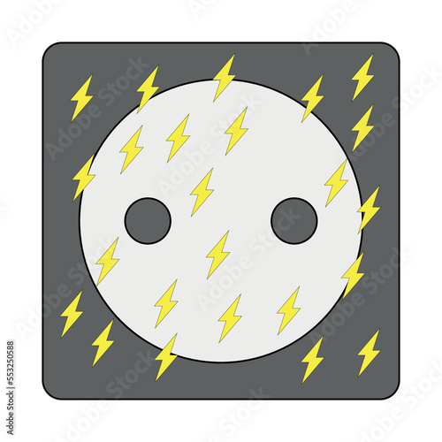 Short circuit. Faulty socket. Wiring problem, dangerous electricity. Bare wires, electrical shock from outlet