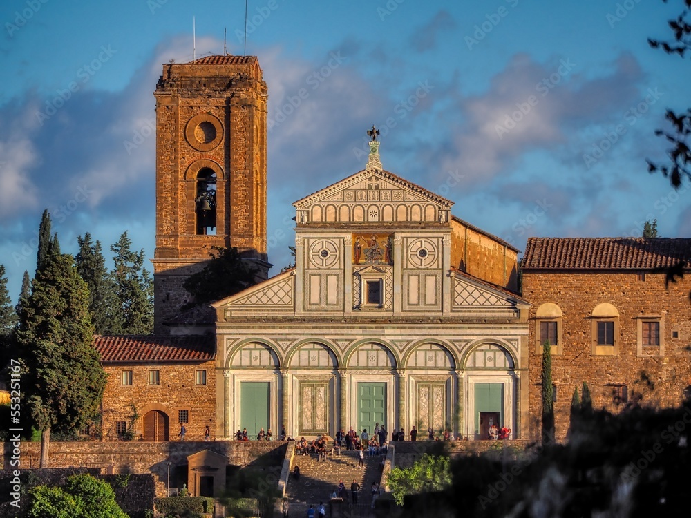 Naklejka premium Basilica in Florence, Italy