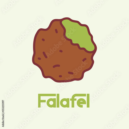 Falafel Restaurant. Falafel sign for falafel restaurants, food website, shawarma shops, kebab shop, food blog, food website, food app, restaurant app, restaurant website