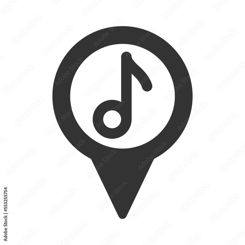 Music location icon Music location icon