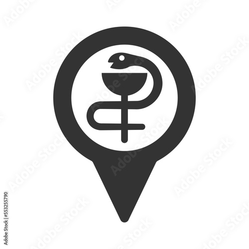 Pharmacy location icon