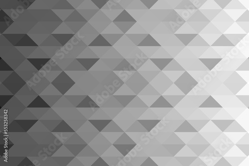 Fototapeta Naklejka Na Ścianę i Meble -  Geometric Pattern Backgrounds. Gray colour Abstract Tile Background, triangles Pixel Mosaic.