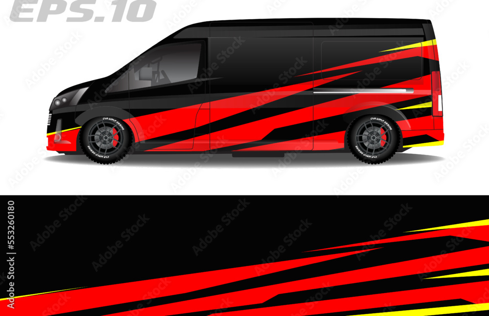 van livery design for an automotive company