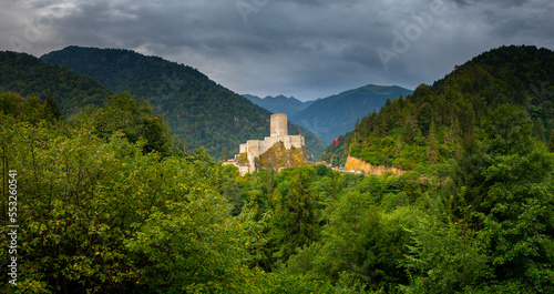 Historical castles and structures: Zilkale. Camlihemsin Rize photo