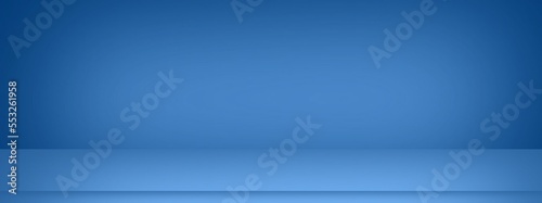 Abstract blue background for display your products color smooth background , illustation 