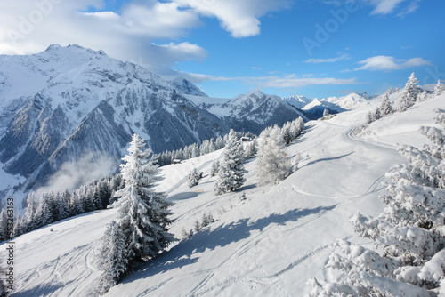 Wintersportregion im tiroler Zillertal © by paul