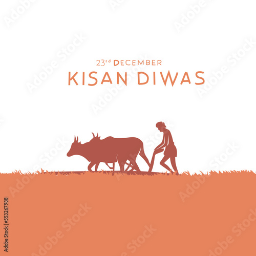 Kisan Divas (Farmer’s Day) is celebrated every year on 23 december. 

