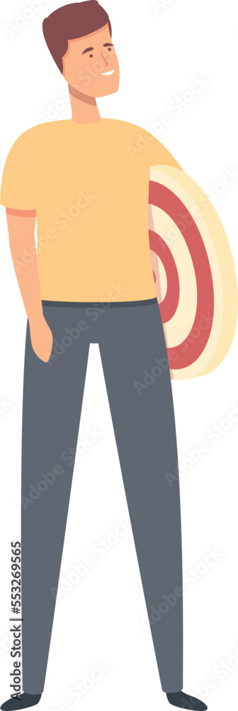 Coping skills boy icon cartoon vector. Support therapy. Mental help Coping skills boy icon cartoon vector. Support therapy. Mental help
