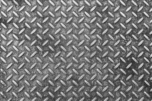 Transparent PNG Rusty Metal Diamond Grip Flooring Texture Background.