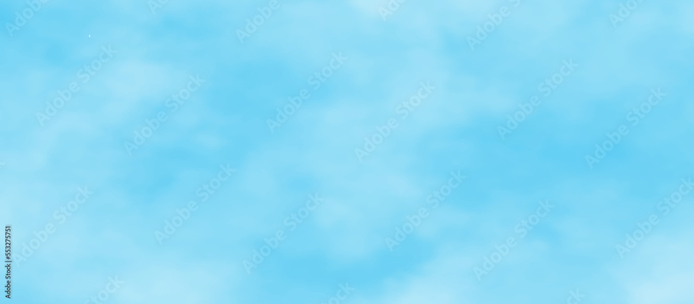 Abstract shinny winter seasonal natural cloudy blue sky background, Abstract hand painted cloudy sky blue watercolor background, Bright blue cloudy sky vector illustration. Abstract shinny winter seasonal natural cloudy blue sky background, Abstract hand painted cloudy sky blue watercolor background, Bright blue cloudy sky vector illustration.