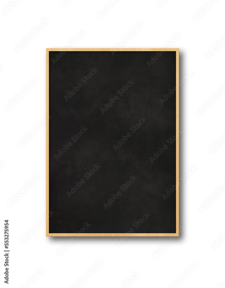 Traditional black board isolated on a white background Traditional black board isolated on a white background