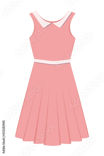 Pink Sleeveless Dress