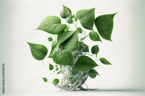 Ivy plant Generative AI artwork