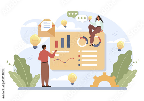 Original ideas concept. Creative innovations or solutions generation.
