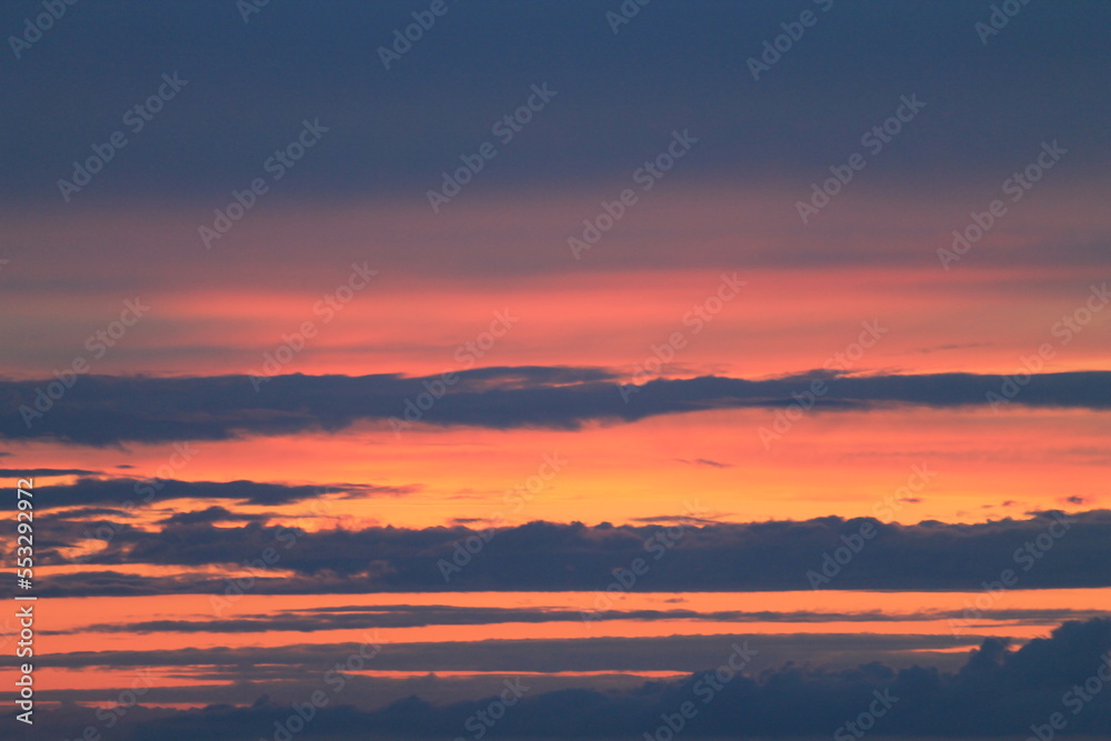 Sunset Baltic sea in Europe. Sunset Baltic sea in Europe.