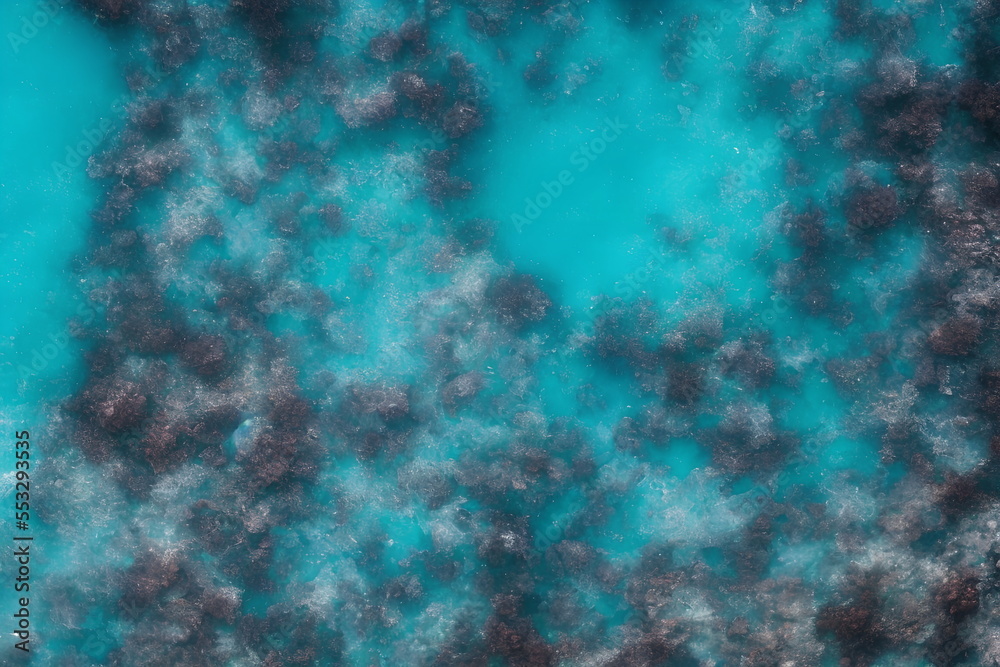 Abstract background picture of blue ocean, generative ai Abstract background picture of blue ocean, generative ai