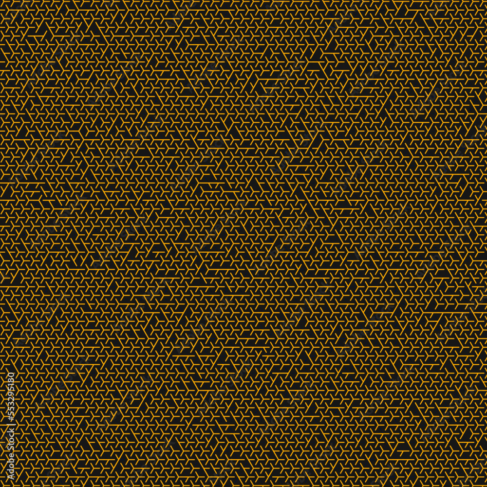 Hexagonal Maze pattern abstract illustration Hexagonal Maze pattern abstract illustration