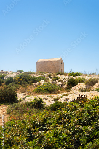 The Chapel of St. Mary Magdalene at Malta's Dingli Cliffs © Stefano Zaccaria
