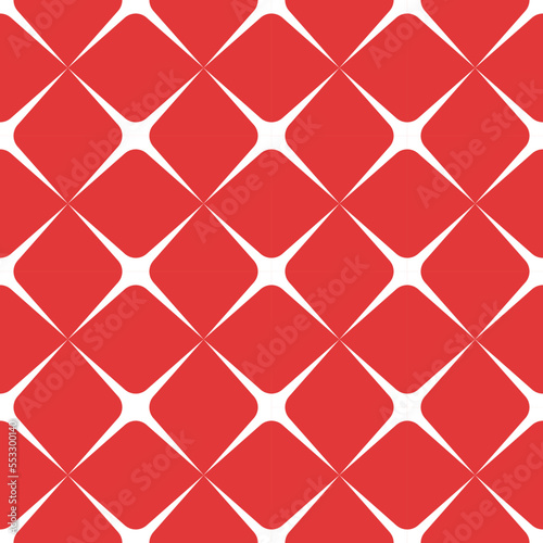 geometric mosaic square red pattern 