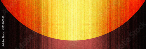 オレンジ色のボールのデザインカード