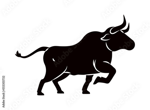 bull silhouette icon