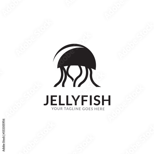 jellyfish logo icon designs vector