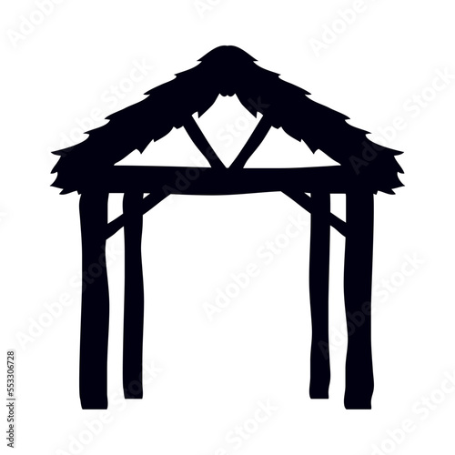 manger wooden stable