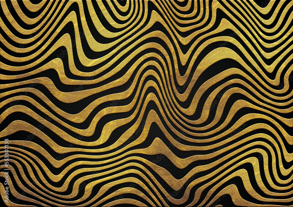 black and golden abstract wave moving background poster banner design black and golden abstract wave moving background poster banner design