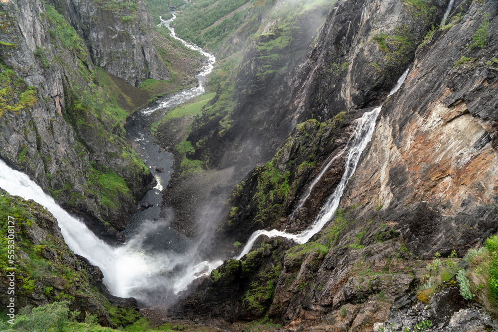 Vøringfossen bei Eidfjord; Norwegen Vøringfossen bei Eidfjord; Norwegen