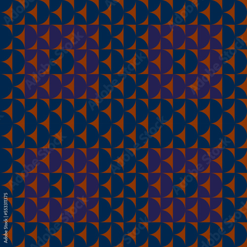 seamless pattern with intresting geometric shapes
