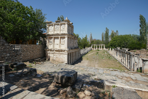 Sebasteion in Aphrodisias Ancient City in Aydin, Turkiye photo