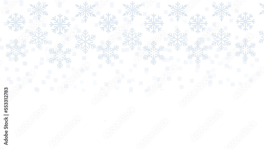 flocon de neige fris blanc  durant la période de noel et des fêtes de fin d'année 