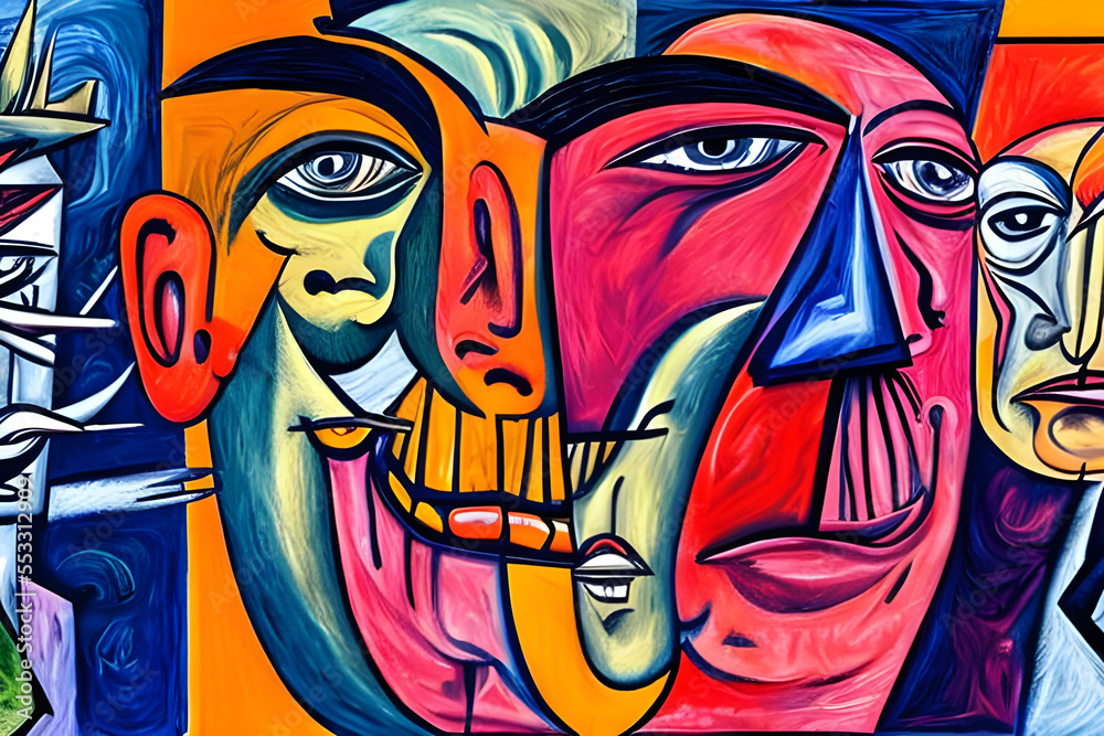 modern art wallpaper background - generative AI modern art wallpaper background - generative AI