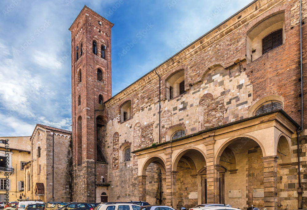 Lucca, Italy. Church of St. Roman, consecrated 1282