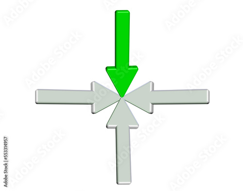 green arrow