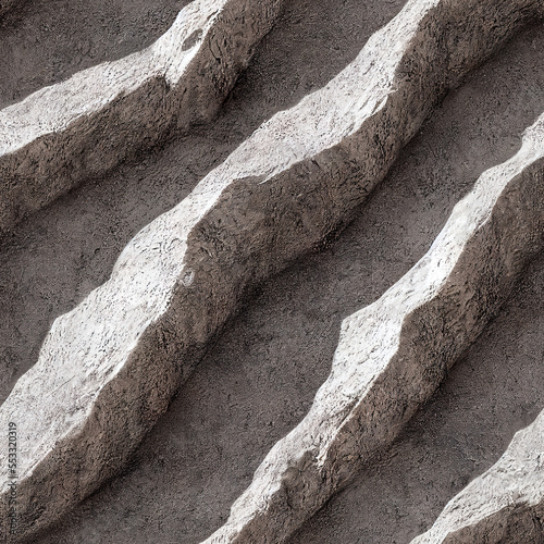 Rock stone 3D texture seamless limitless borderless pattern tile photo