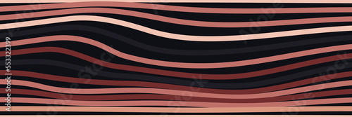 Simple retro pattern design in abstract style with colorful lines. Vector illustration.