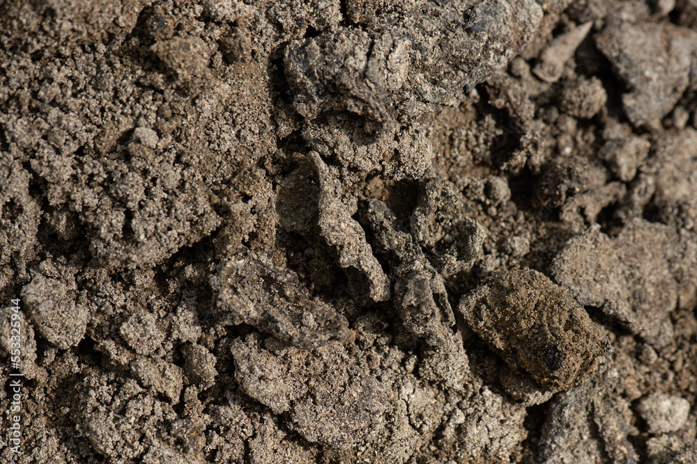 Soil for planting trees on nature background. Soil for planting trees on nature background.