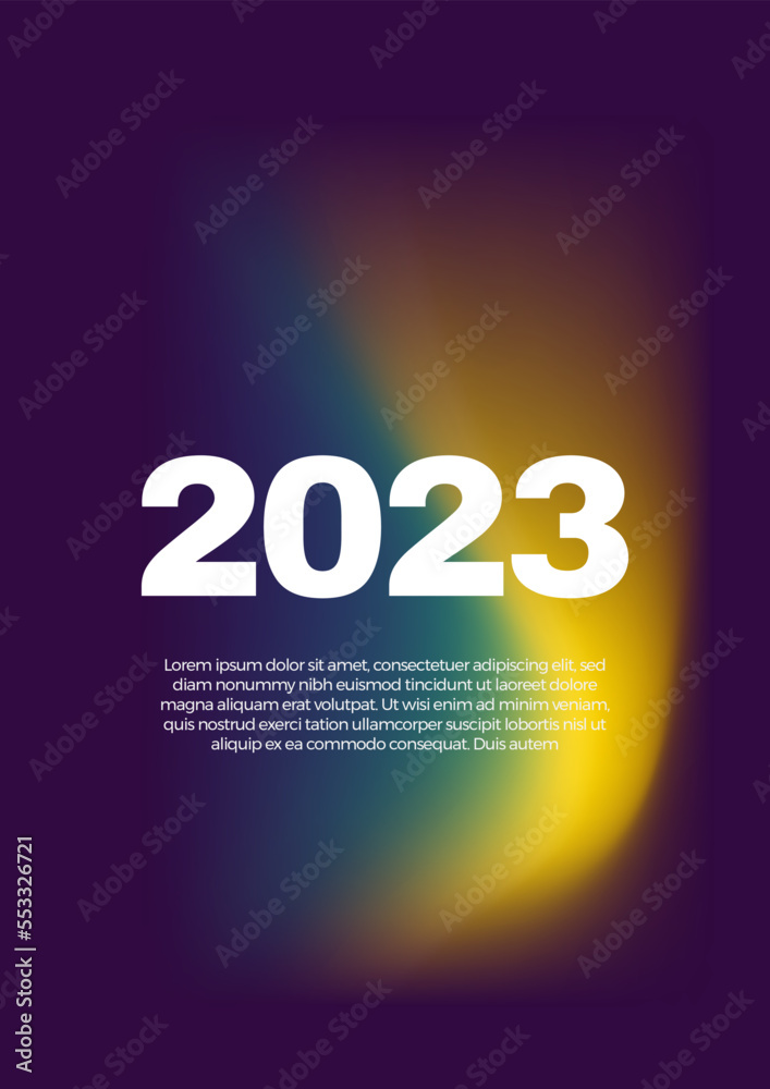 Happy New 2023 Year poster. Typography geometric logo 2023 for branding, banner, cover, invitation card. Happy New 2023 Year poster. Typography geometric logo 2023 for branding, banner, cover, invitation card.