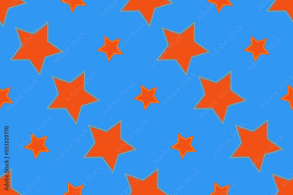 Seamless pattern with stars Vector illustration Texture for wrapping and fabric Seamless pattern with stars Vector illustration Texture for wrapping and fabric