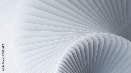 3d render, abstract white background, modern minimalist wallpaper