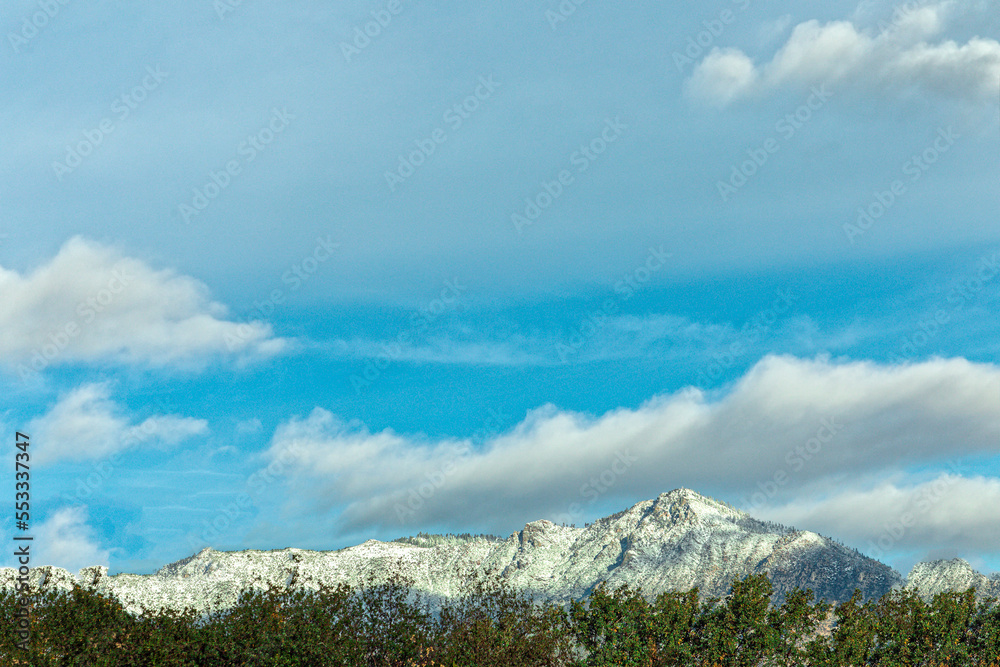 Fototapeta premium First Snow, Baker Peak